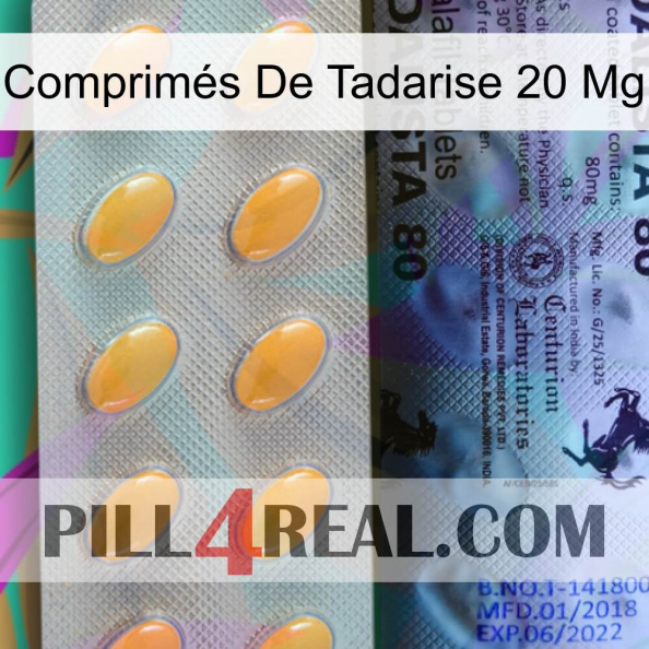 Comprimés De Tadarise 20 Mg 44